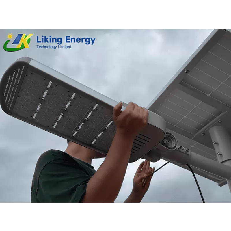 Penyelesaian cahaya jalan suria Split